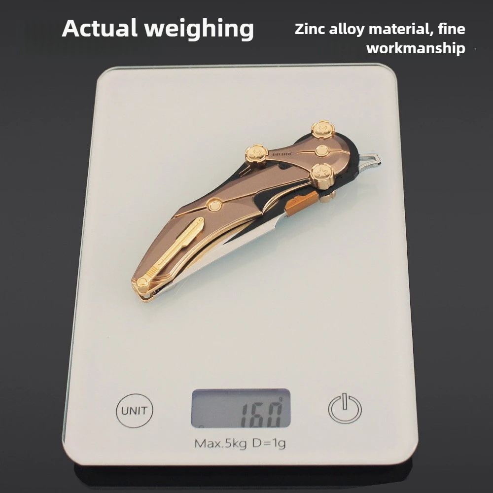 22 سنتيمتر/8.66in دلتا العمل الطرفية شفرة الرحمة كاتانا التدريب في الهواء الطلق سكين لعبة نماذج الأسلحة المعدنية المشاجرة السيف لعبة الهدايا #6