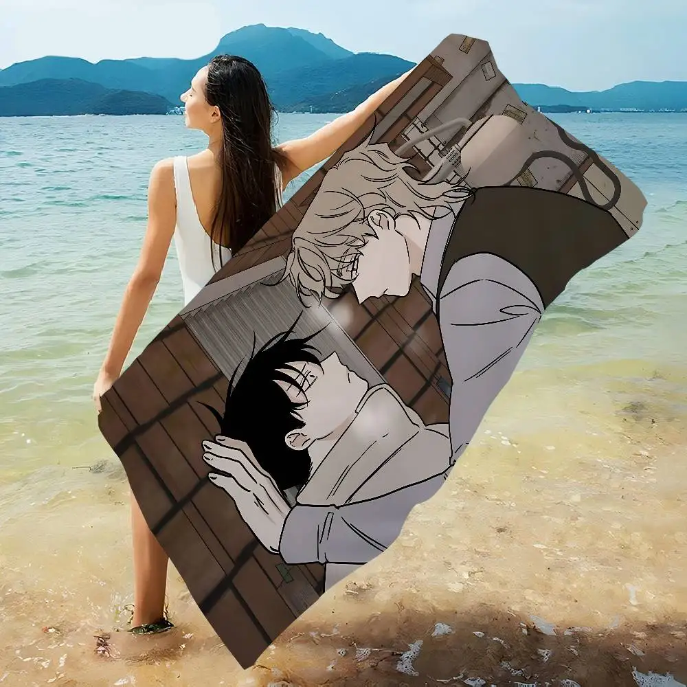 Comic Low Tide In T-Twilights Microfiber Printed Beach Towel Mountain Climbing Yoga Beach Swimming Running Absorbent Soft Towel
