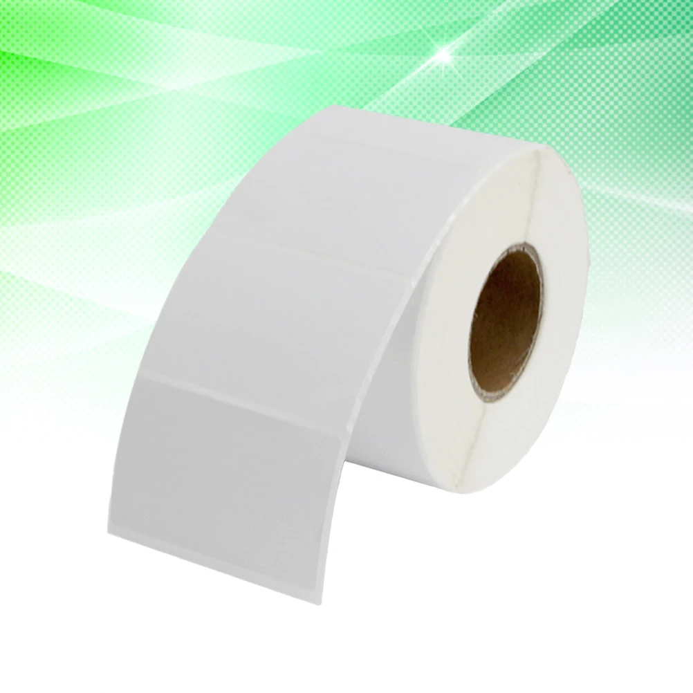 

1000 Pcs Barcode Thermal Printer Stickers Blank White Heat Sensitive File Folder Sheets Address Shipping Labels Diskettes Labels