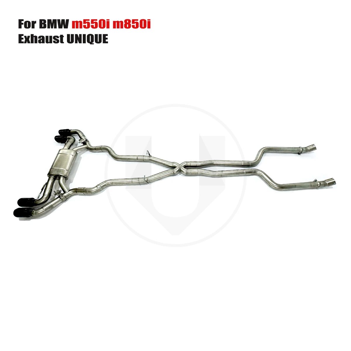 UNIQUE For Bmw m550i m850i performance valve exhaust system ss304 exhaust muffler