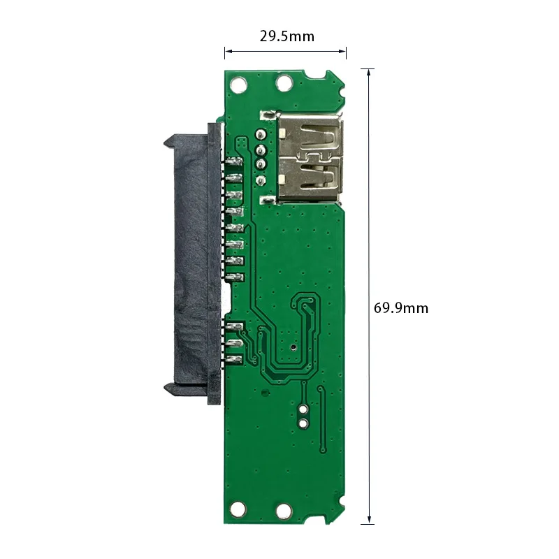 O adaptador SATA para USB3.0 aplica-se à caixa de disco rígido portátil de 2,5 polegadas