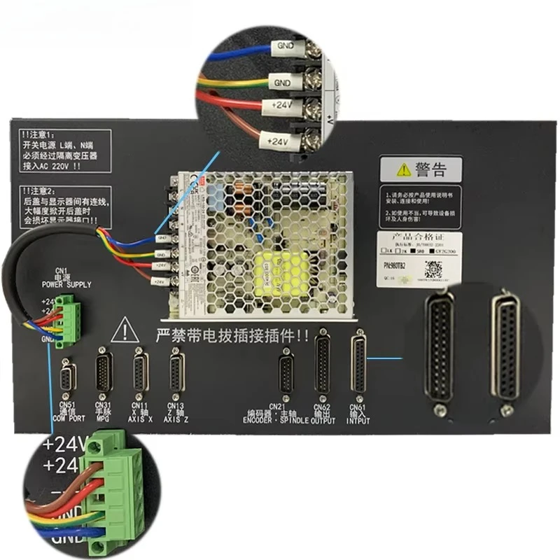 The 2-axis Full English CNC Turning Controller Supports The Macro Function Of The Lathe System Metal Working Controller