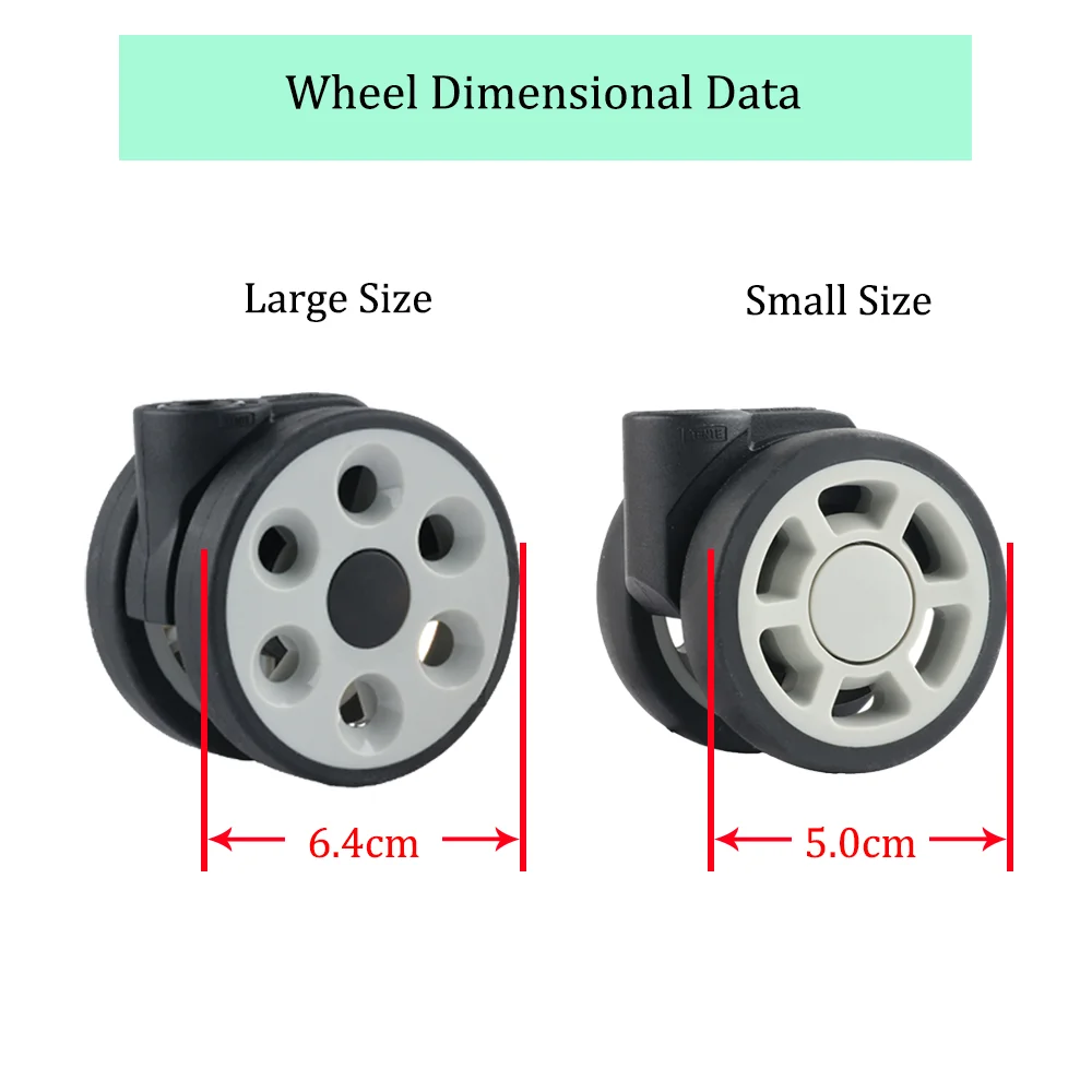 For Rimowa Link Box Universal Wheel Parts Maintenance Original Authentic Casters Wheel Base Big Wheel Small Wheel Replacement