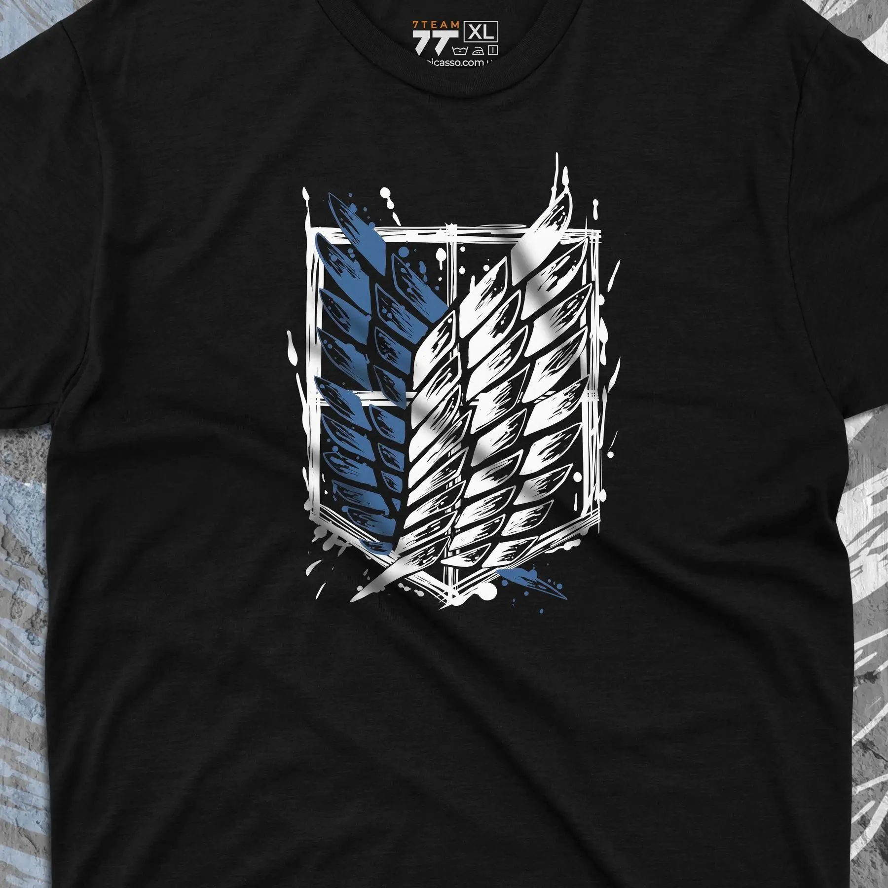 T-Shirt Attack on Titan - Wings of Liberty Blue