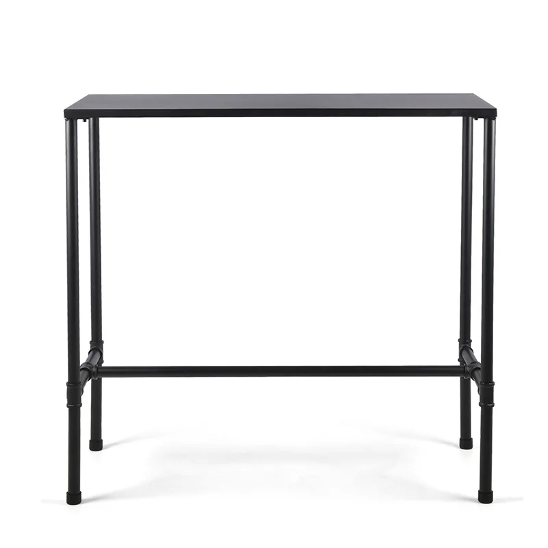 

Retro wrought iron bar table Living room Kitchen Simple dining table Cafe Milk tea shop Leisure =Waterproof