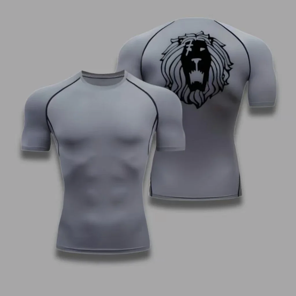 Escanor Compression Shirt | Escanor Anime, Gym, Compressor, Anime Shirt Merch Tight Anime Gym Shirt Cloths