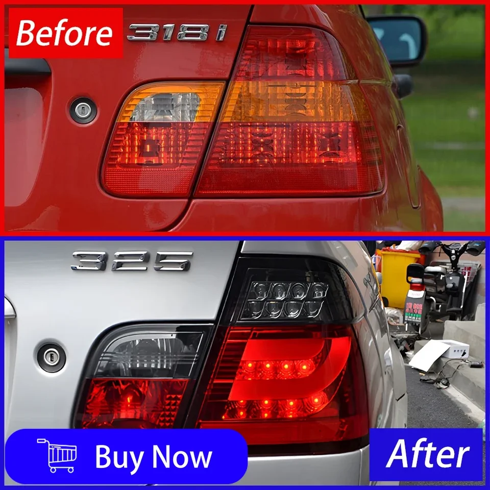 For BMW 3 Series E46 318i 325i 2001-2004 Car Taillights Assembly