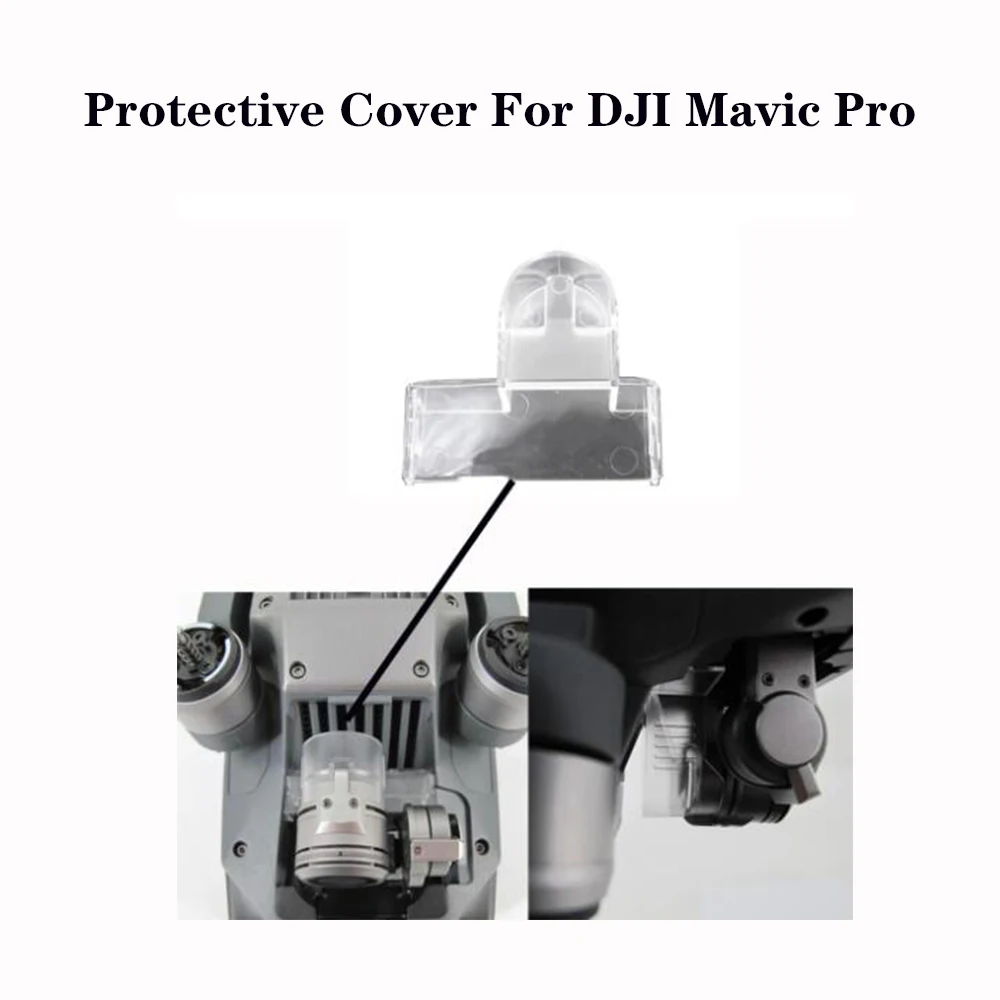 For DJI Mavic Holder Clamp Lock Buckle PTZ Camera Lens Gimbal Cover Cap Protector Pro Drone Spare Parts Accessories