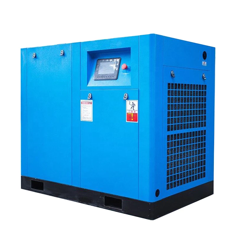 Competitive Price Air Compressor 15kw/20hp/8bar Industrial Screw Air-compressors With Tank And Air Dryer