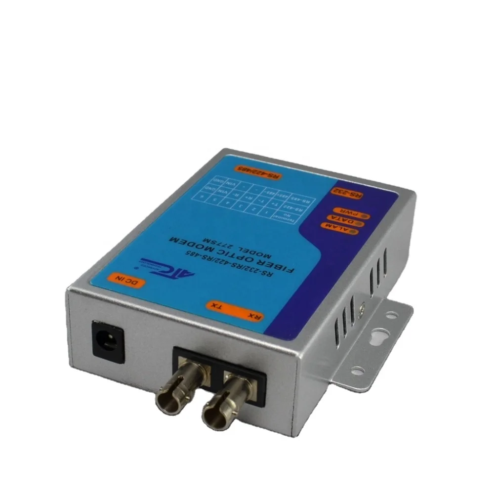 Red de comunicación Módem de red de fibra óptica monomodo RS232/422/485 (ATC-277SM)