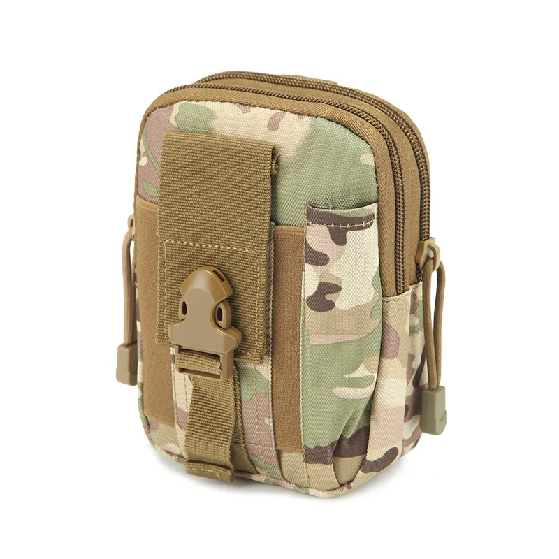 Tactical Molle Pouch Waist Bag Waterproof Nylon Multifunction Casual Men EDC Tool Bag Small Bag Mobile Phone Case Hunting Bag