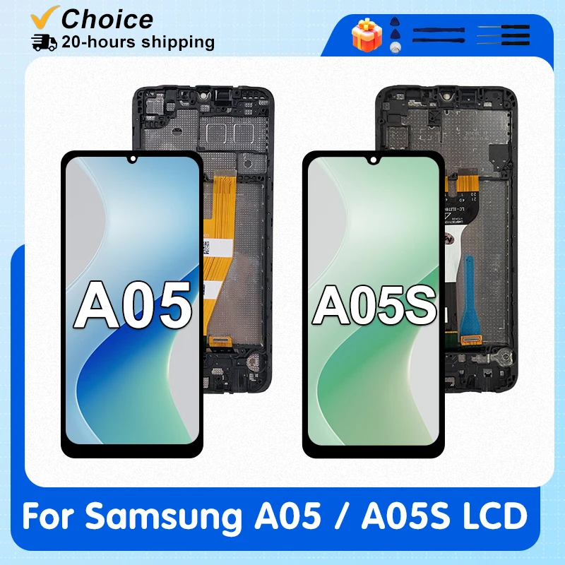 6,7 Zoll IPS-Display für Samsung A05, A05S LCD, A055, A057 Touchscreen-Ersatz für Galaxy A055F LCD, A057F Bildschirm, A057M, A055M Display