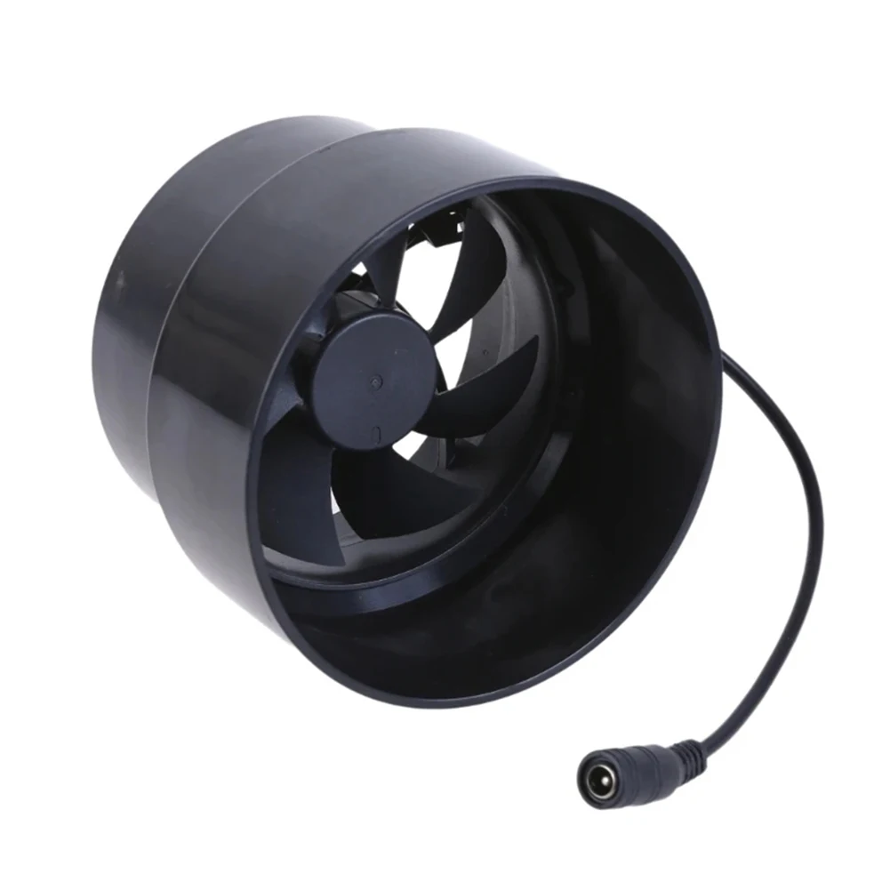 12V Exhaust Fan 110mm100mm for Duct Airflow Quiet Operation for Home and Farm Ventilation Including Greenhouses and Warehouses