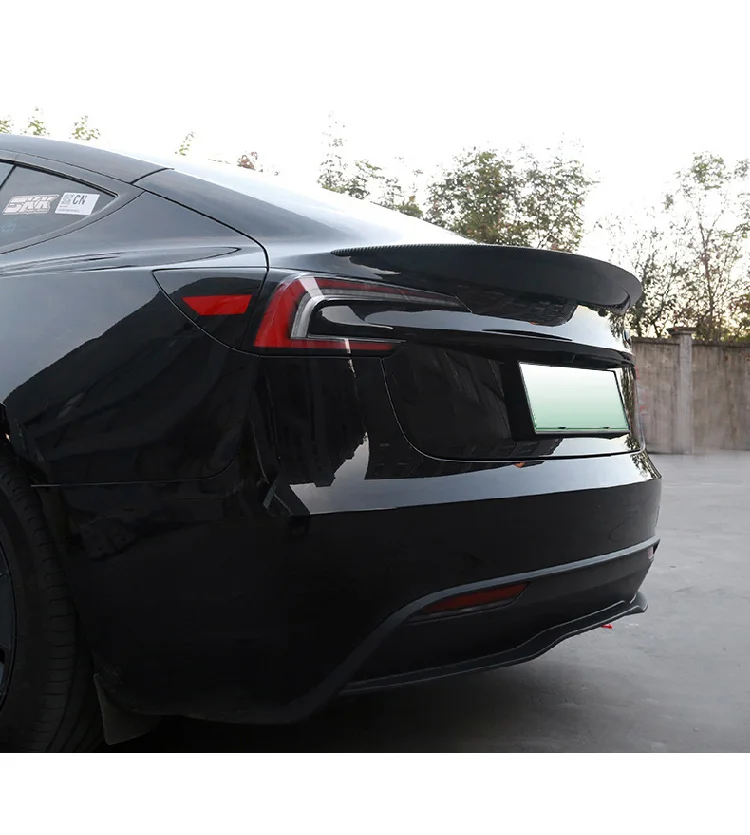 HEENVN Spoiler for Tesla Model 3 Highland 2026-2024 Car ABS Carbon Pattern Trunk Tail Wing Original High-performance Accessories