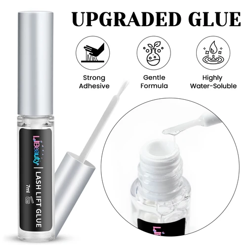 Imagen 2 del producto Libeauty-pegamento para levantar pestañas súper fuerte, adhesivo para levantar pestañas, adhesivo transparente para levantamiento de pestañas, herramientas de maquillaje, 7ml