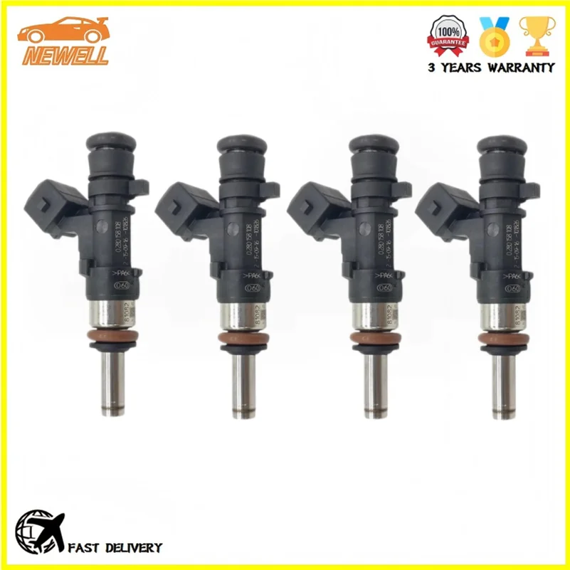 

4pcs 0280158108 55355612 93186230 Fuel injector For Vauxhall Corsa D Astra H Vxr Opc Z16/A16ler 04-14 Regal LaCrosse Cruze 1.6T