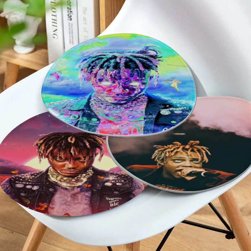 Rap Juice Wrld Art Plush Cushion Home Back Cushion Soft Comfortable 50x50cm Cushions Home Decor