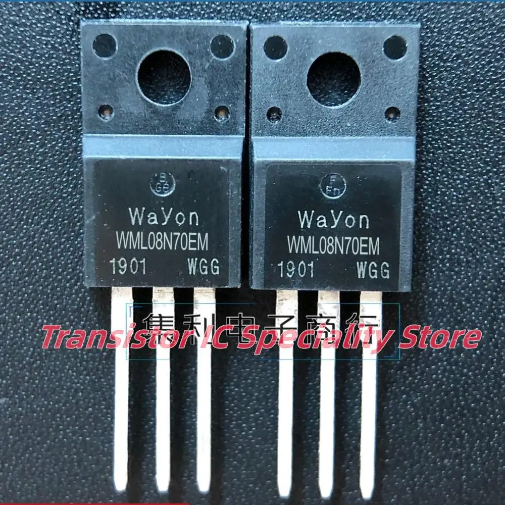 5PCS-10PCS WML08N70EM 700V MOS TO-220F Geïmporteerde Originele Snelle Levering