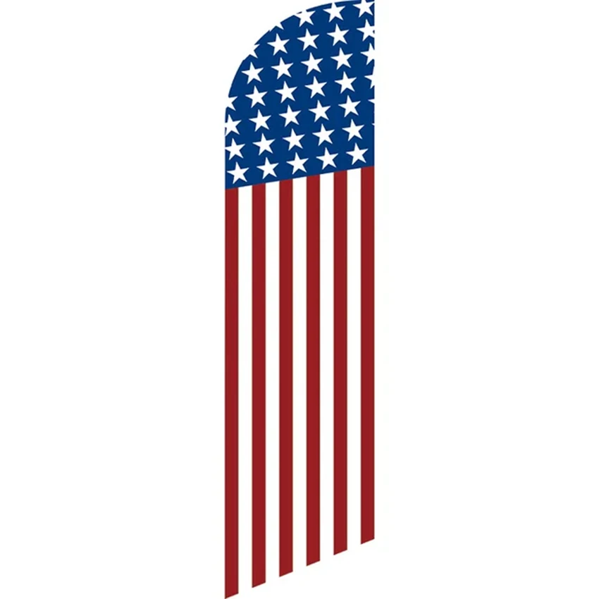 Beach Flag Feather Style Colorful Flying Flagpole Not Included Attractive Sport Club Advertising Decoration Banner Auto