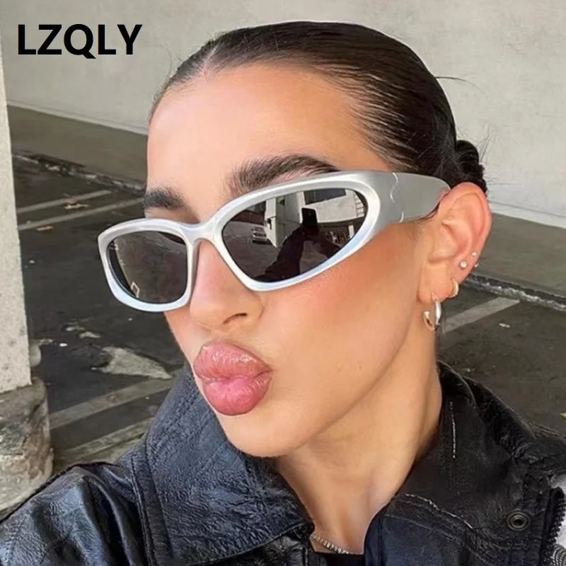 

Y2k New Punk Sports Sunglasses Women Men Luxury Brand Designer Vintage Sun Glasses Shades Women's Retro Goggle UV400 Eyewear