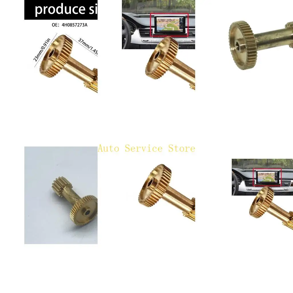 462A Screen Lift Drive Gear, Metal Dashboard Repair Piece with 4H0857273A Code