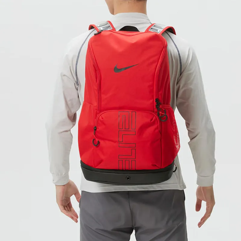 Nike Backpack HM9965-657 University Red Air Max Strap Large Capacity Laptop Compartment School Rucksack
