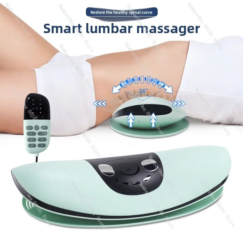 Lumbar Massager | Hot Compress Vibration Constant Temperature | Electric Intelligent Cervical Massager