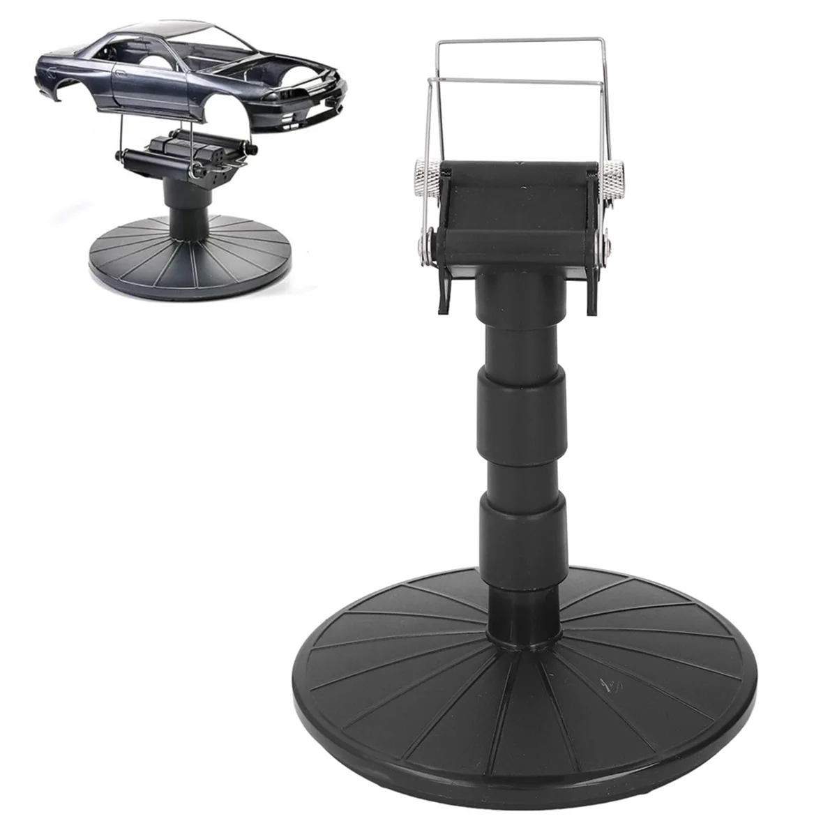 ABXK -Work Painting Stand, Model Painting Stand Base Holder, Adjustable Height -Work Painting Turn Table Stand