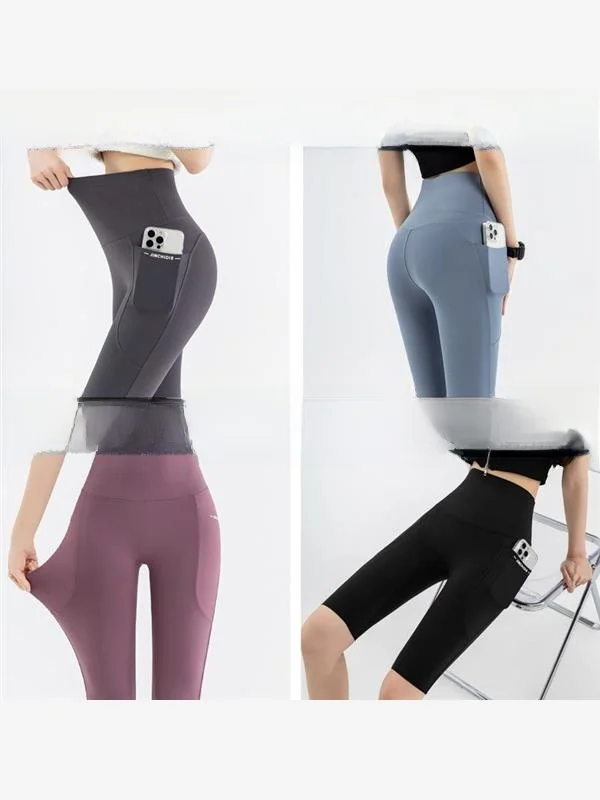 Pantalones de Yoga de cintura alta de talla grande para mujer, pantalones de capa Base con Control de barriga y estampado de piel de Arca Faionable para ciclismo de verano