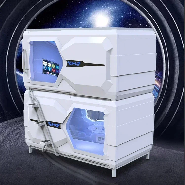 Hot SalesHot Sale Single Double Soundproof Capsule Hotel Bunk Bed Capsule Beds Sleeping Pods
