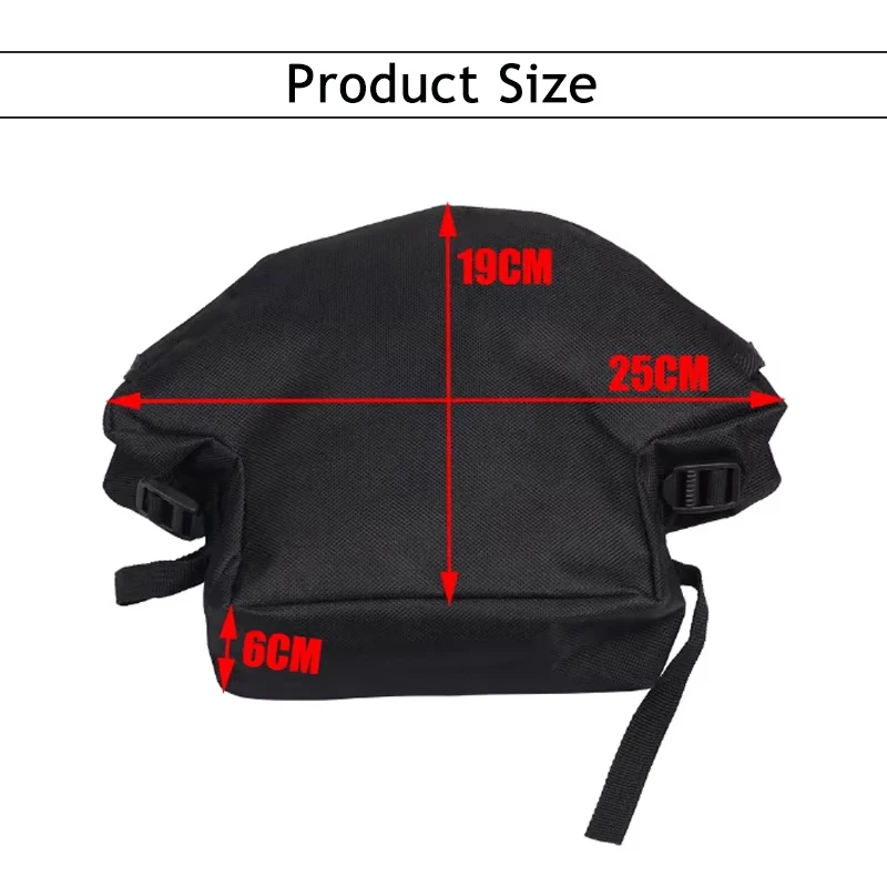 For BMW R1250GS R1200GS Rear Rack Tool Bag Motorcycle Aluminum Shelf Back Storage Bag Waterproof Luggage Organizer Tool Pouch
