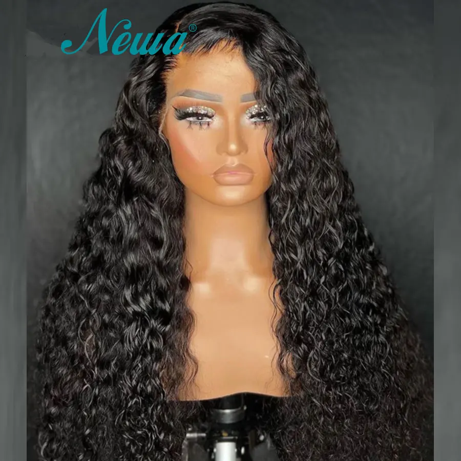 شعر مستعار بشري بدانتيل أمامي كامل للنساء ، بدون صمغ ، دانتيل عالي الدقة حقيقي ، شعر مستعار للإغلاق ، مجعد ، منتوف مسبقًا ، 7x7 ، 6x6 ، 5x5 ، 13x4 #3