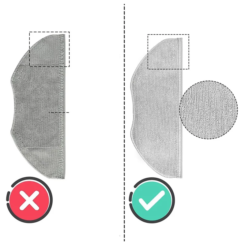 

AGLH For Xiaomi G1 / Viomi V3 Max Robot Vacuum Cleaner Hepa Filter Mop Rag Accessories