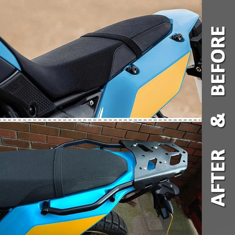 For Yamaha Tenere700 Tenere 700 2019 2020 Motorcycle Rear Luggage Rack Tail Box Carrier Storage Suitcase Support Top Box Shelf