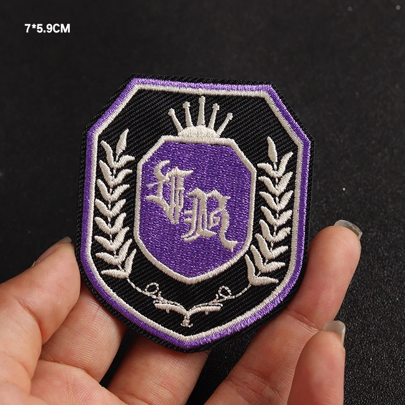 Commemorative medal icon Embroidered Clothing Patches DIY Clothes Patchwork patches Coat trousers bags decoration Stickers