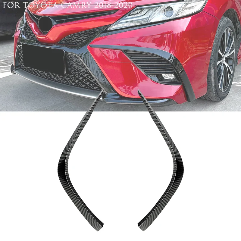 

Спортивная модель для Toyota Camry, 2018, 2019, 2020, автомобильные аксессуары, передний бампер, спойлер, противотуманная задняя крышка, комплект обшивки