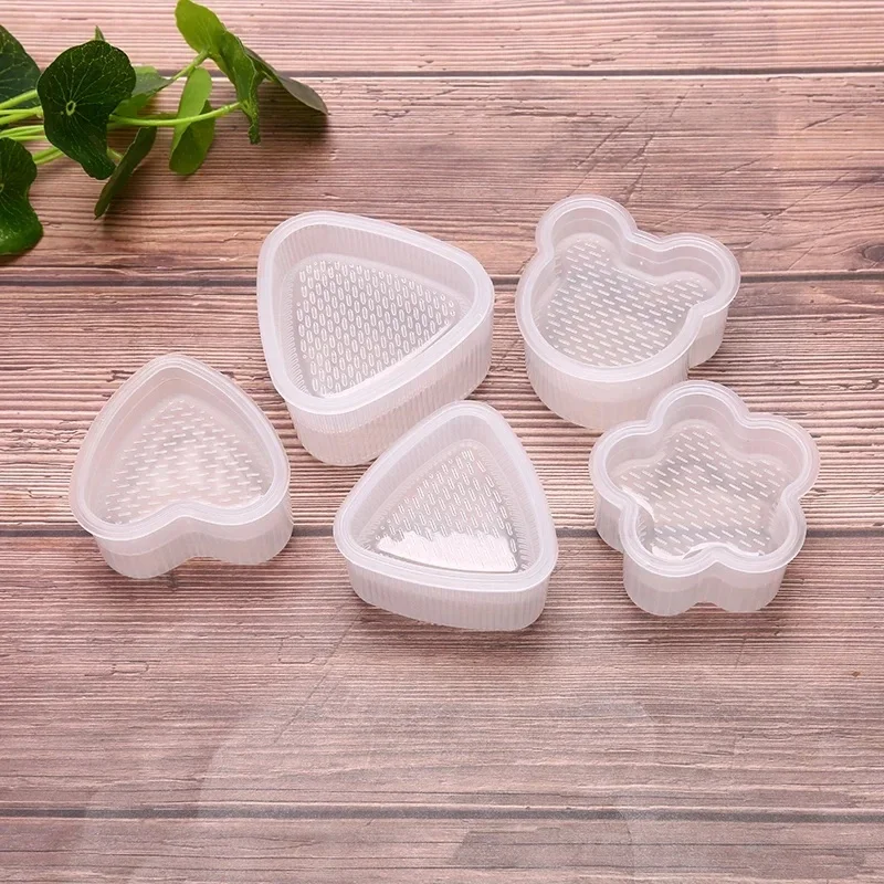 1-3pcs DIY Kitchen Accessories Sushi Mould Triangle Mould Sushi Machine Mould Sushi Tool Onigiri Rice Ball Bento Machinenori