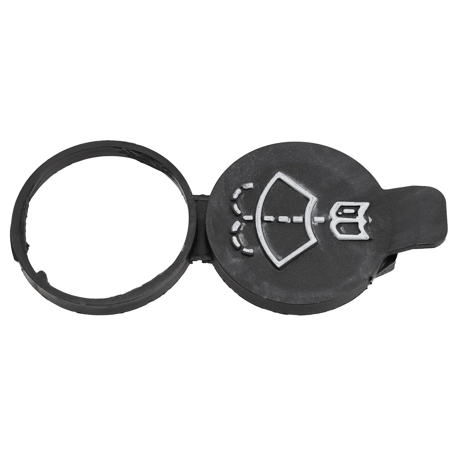 1 Stück schwarzer Scheibenwischer-Waschflüssigkeitsbehälterdeckel für Chevy Camaro 2010–2016 für Cruze Malibu OE 13227300 – Detail 5