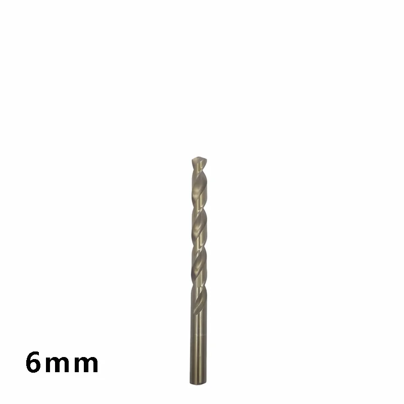 M35 Cobalt High Speed Steel Drill Bit 5/6/7/8/9/10mm 135° Split Point Twist Bit for Hard Metal Working