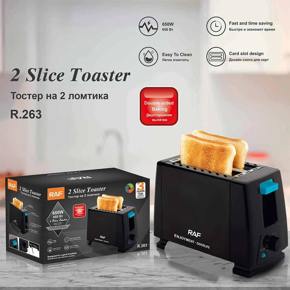American Standard European Toaster Toaster: Small Bread Maker for Breakfast Sandwich Toast