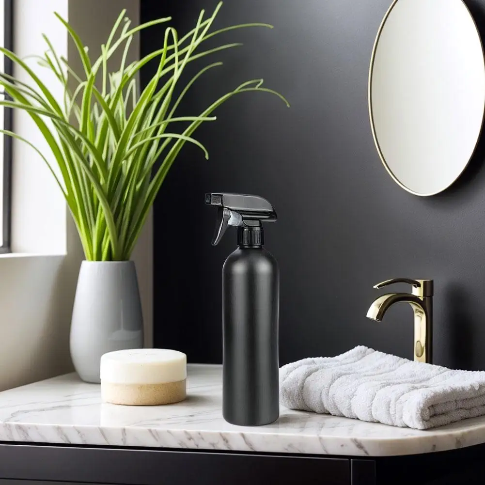 1 قطعة 500 مللي زجاجة رذاذ زجاجات فارغة زجاجة السفر المياه الجلد إعادة الملء البخاخ الحلاق الرعاية أداة أدوات زجاجة صالون ضباب N0H1