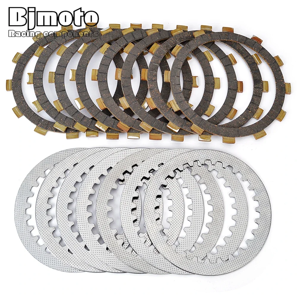 Clutch Friction Plates For Yamaha XT500 SR500 SR400 TT500C TT500D TT500F TT500G TT500H XT500C XT500D XT500E XT500F XT500G XT500H
