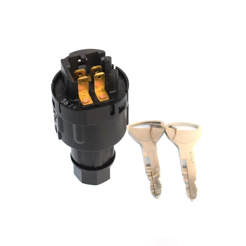 

Детали вилочного погрузчика, переключатель зажигания, переключатель запуска с ключом 57590-23343-71 для 7FD10-45