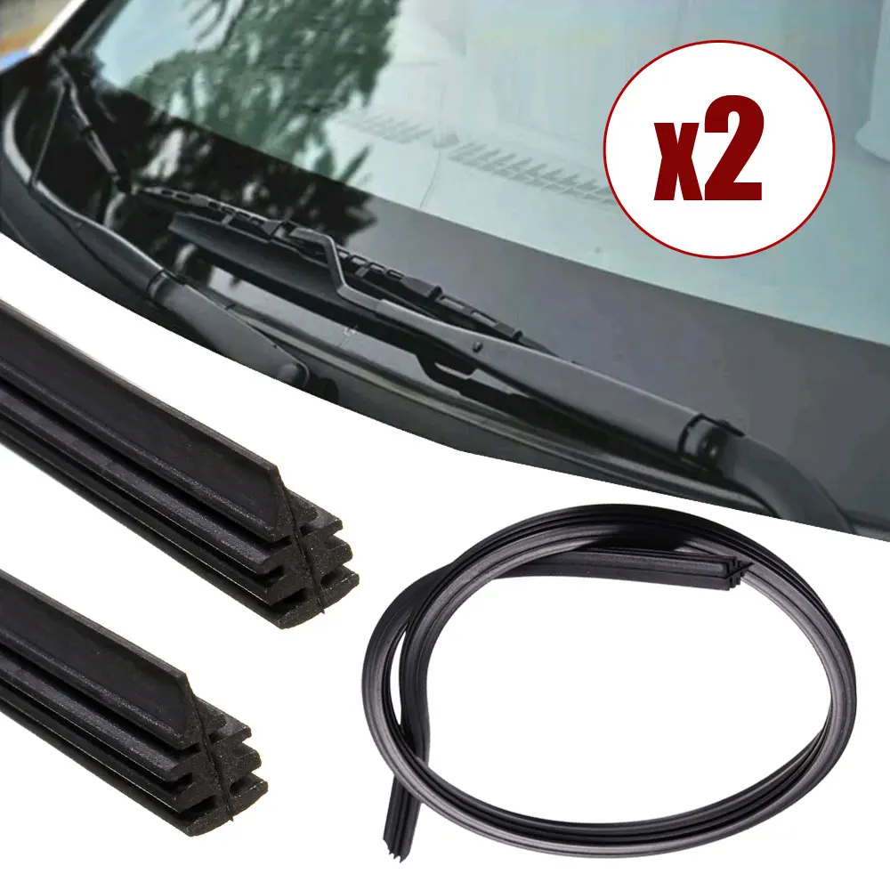 

1PC 28'' 6mm Rubber Car Windshield Wiper Blade Refill Frame Replacement Accessories Car Wiper Blade Insert Natural Rubber Strip