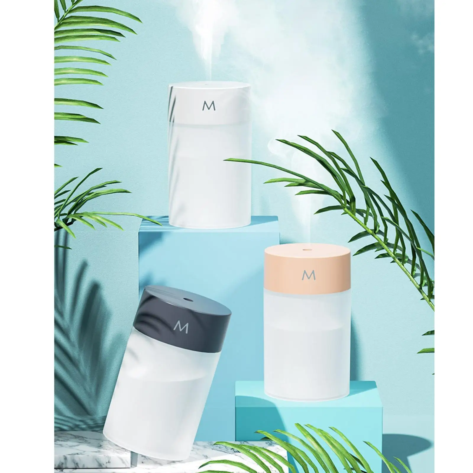 Personal Air Humidifier Diffuser Aromatherapy Cool Mist Car Home Office Desk