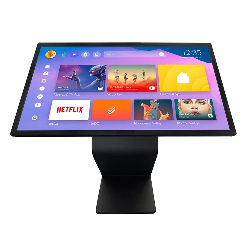 

Brand New 55 Inch Custom Touch Horizontal Machine Smart All In One Digital Query Wayfinding K Lobby Indoor Interactive Informati