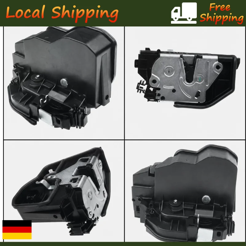 Actionneur de serrure de porte électrique arrière droite pour BMW F20 E87 F34 E90 F30 F31 E91 F36 E60 F07 E61 51227229460 51227276674 51227318414