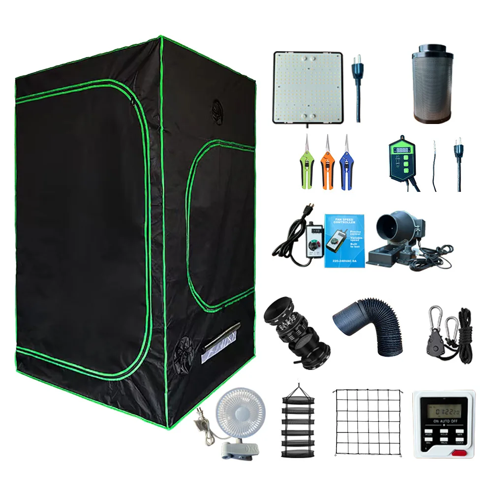 

Grow Tent 600D 1680D Oxford Cloth Hydroponic Mylar Greenhouse Grow Box Indoor Grow Tent Complete Kit