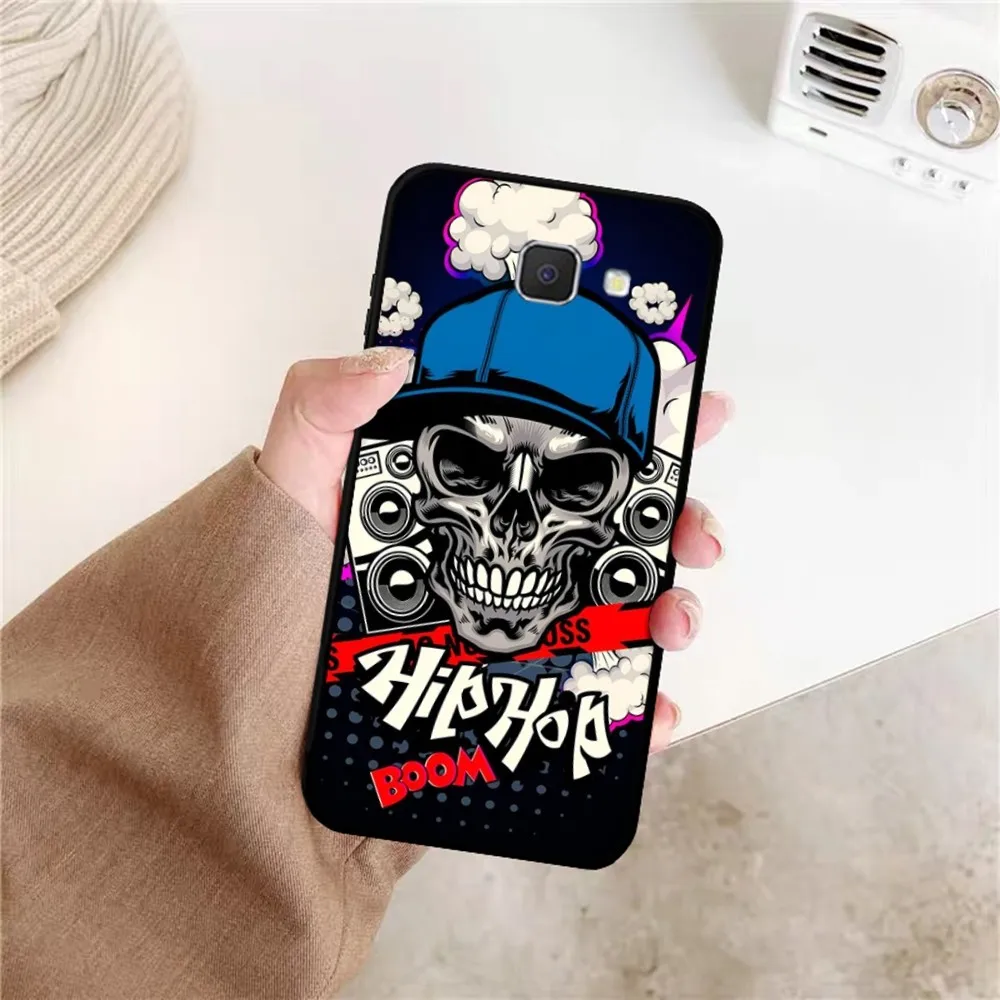 Divertida funda de teléfono con calavera para Samsung J 7 plus 7core J7 neo J6 plus prime J6 J4 J5