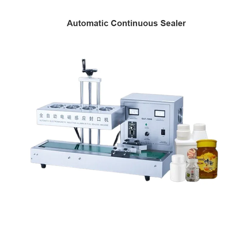 

Desktop Automatic Continuous Sealer Electromagnetic Induction Sealing Machine Aluminum Foil Bottle Cap Sealer